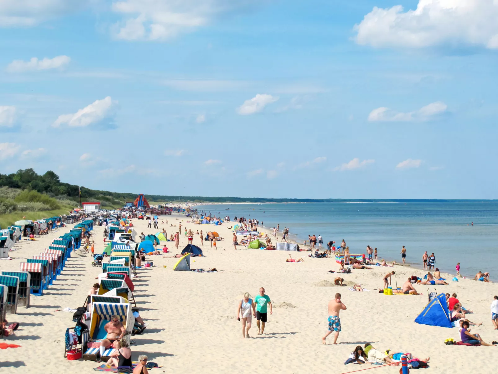 Appartement in Zinnowitz mit Grill-Environnement