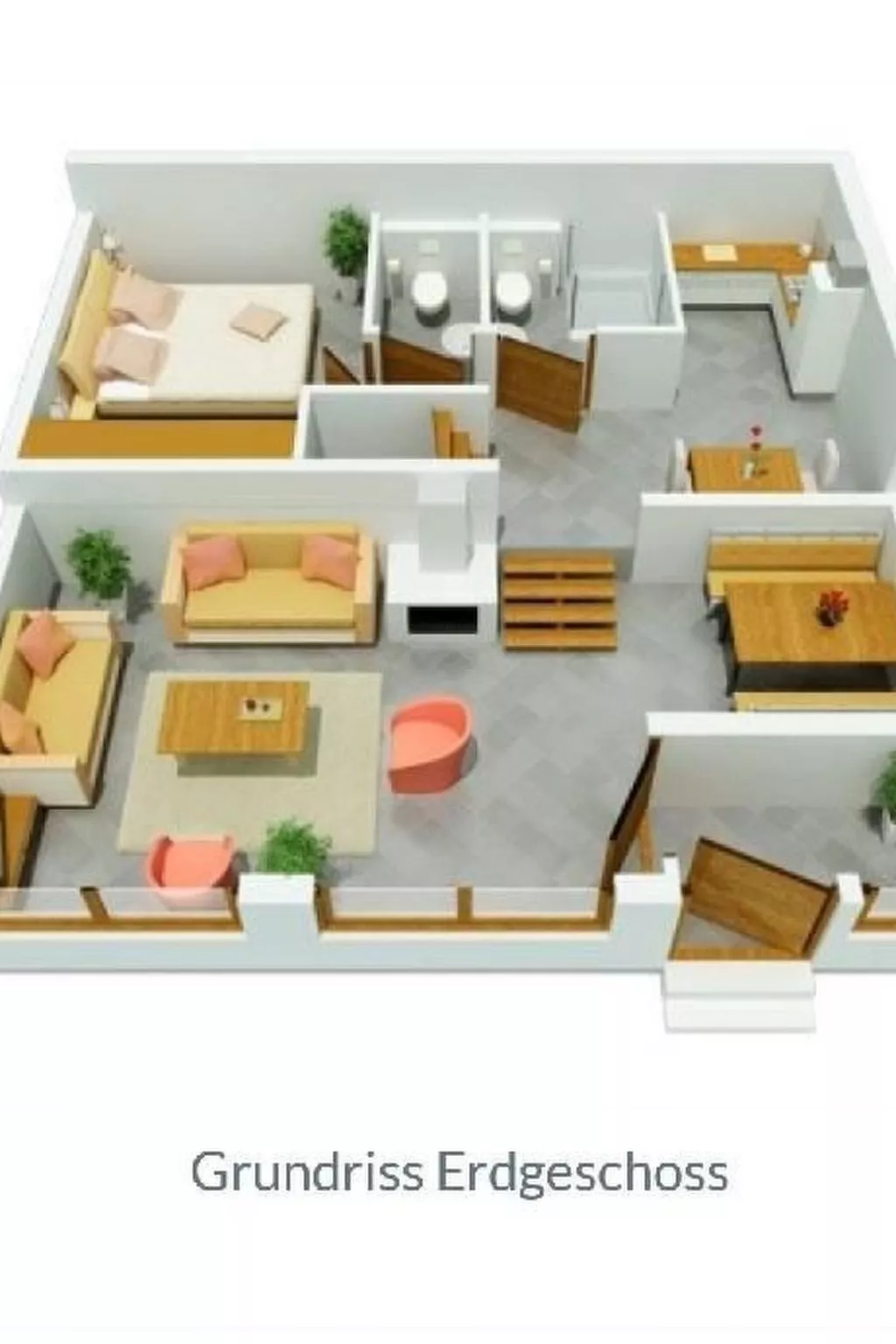 Waldhaus57 Silbersee-Drinnen