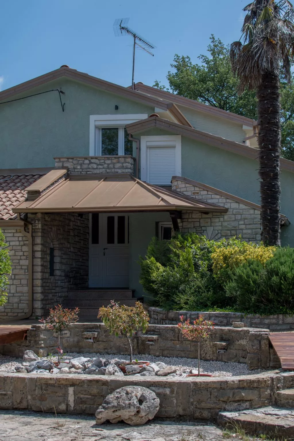 Für 10 Personen und 2 Kinder in Juricani, Istrien (Istrische Riviera)-Draußen