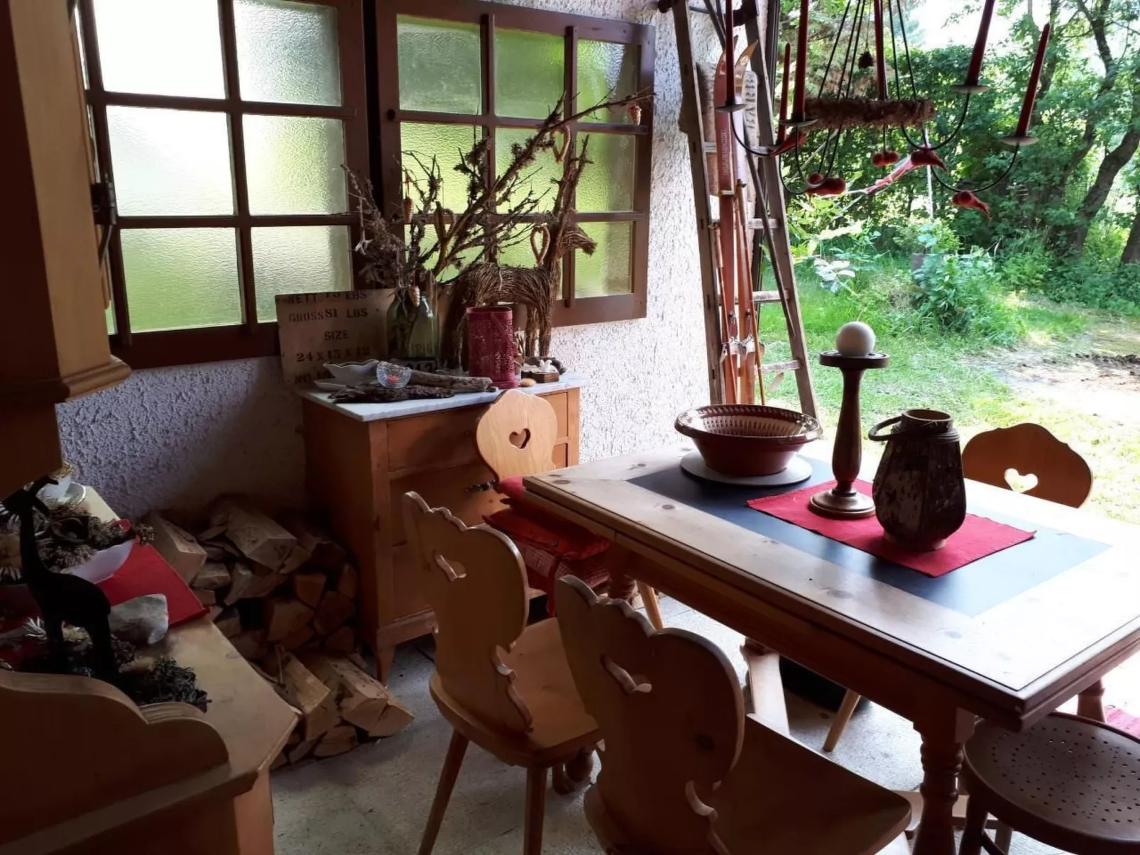 Chalet Chic+Hot Pot-Dehors