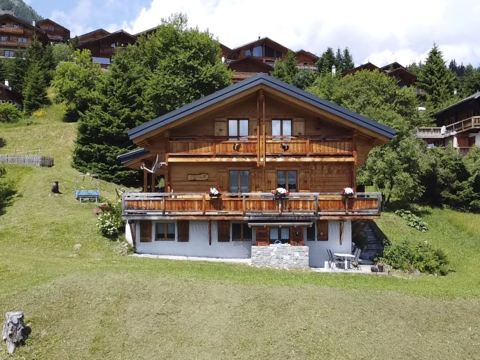Chalet "Ecureuil" in den Portes du Soleil im Wallis-Inside
