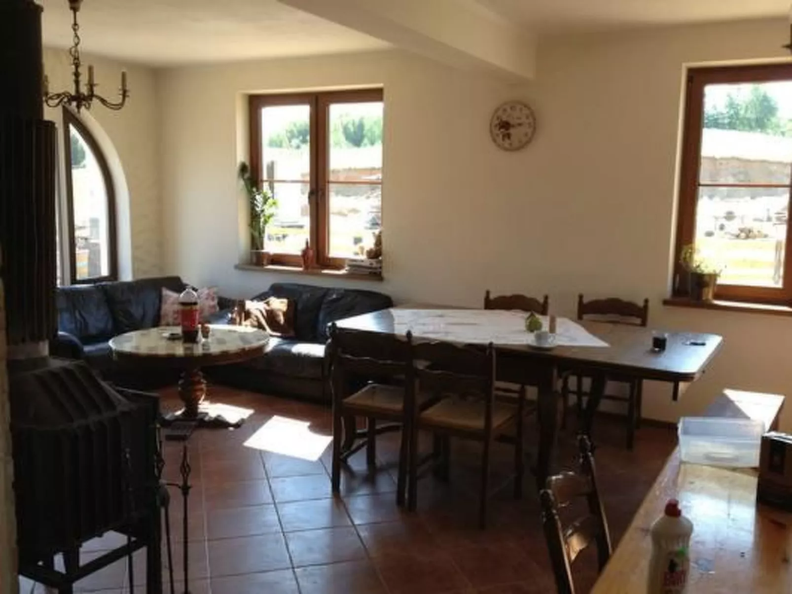 Mit Wasserblick-Dedans