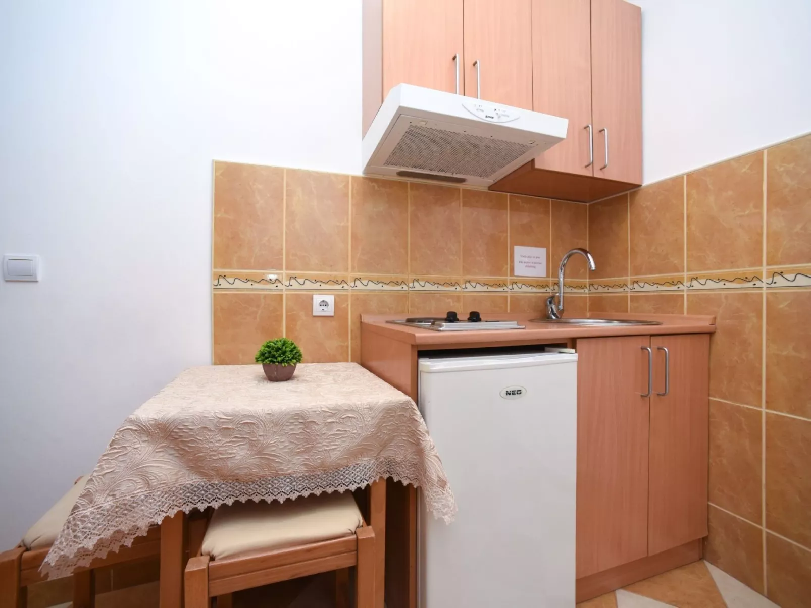 Studio mit Balkon-Dedans