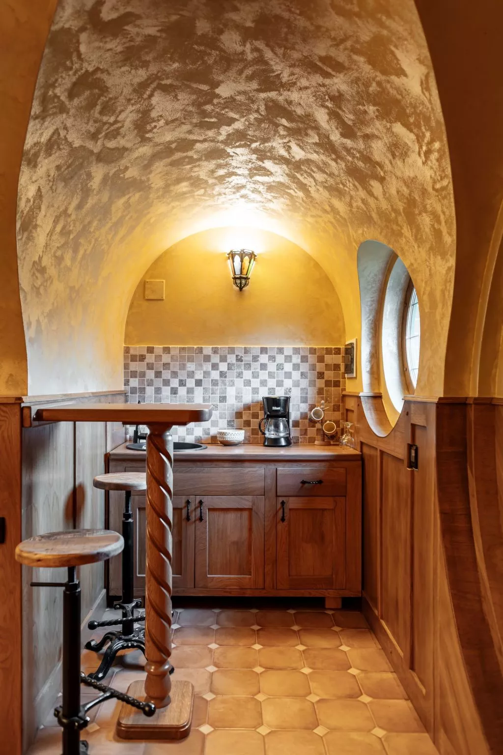 Hobbit House-Drinnen