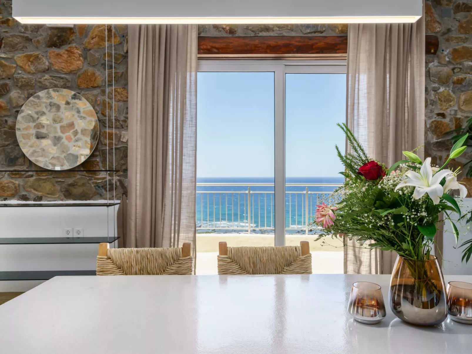 Stilvolle Villa, privater Pool und Grillplatz bei Elafonissi-Inside