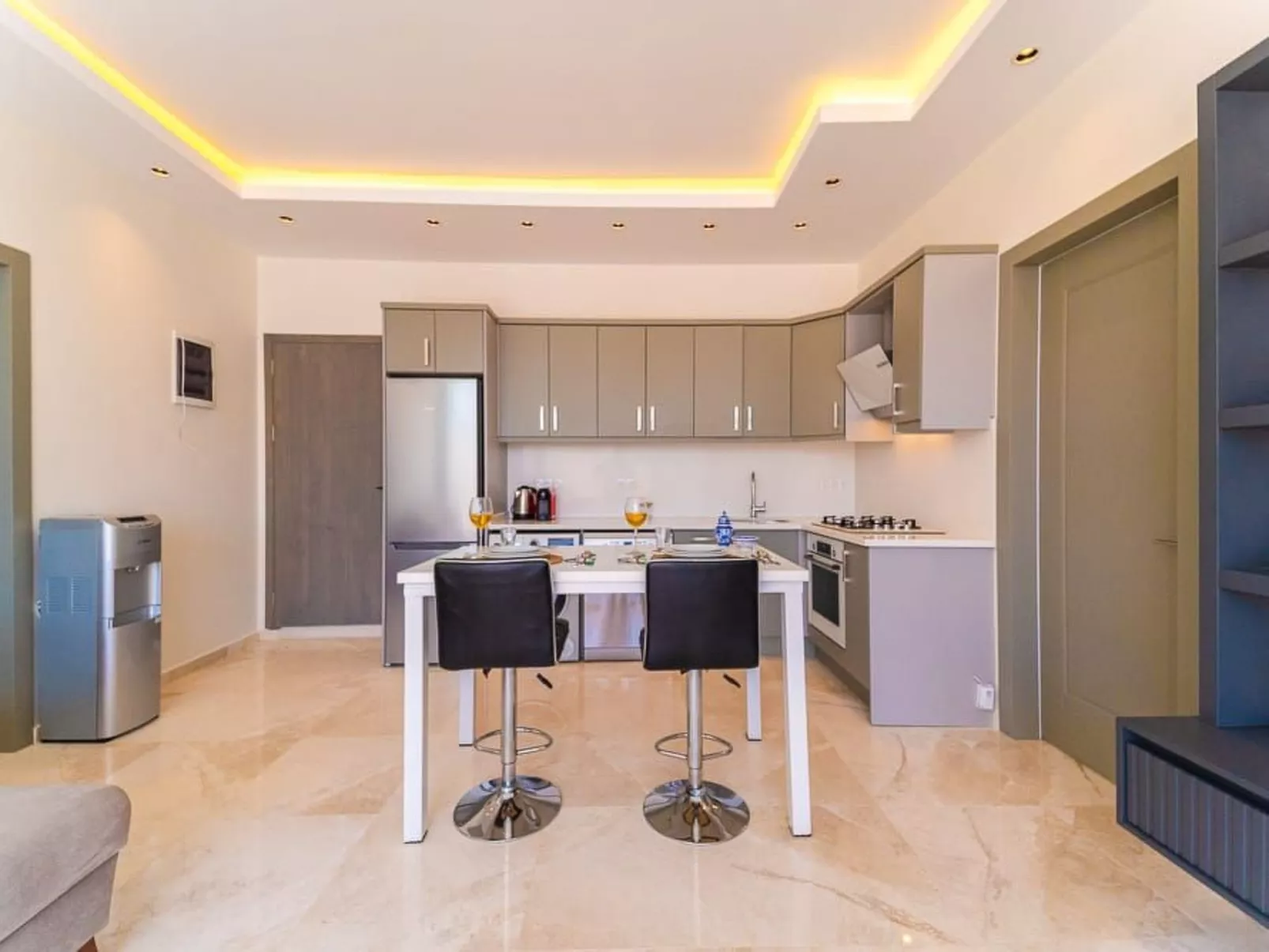 Villa direkt am Meer luxuriös für 4 Personen-Dedans