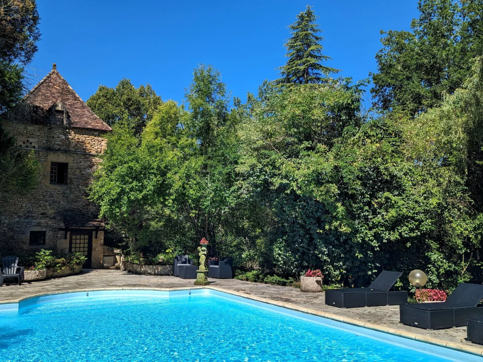 In Périgord Noir Dordogne in der Nähe von Limeuil-Inside