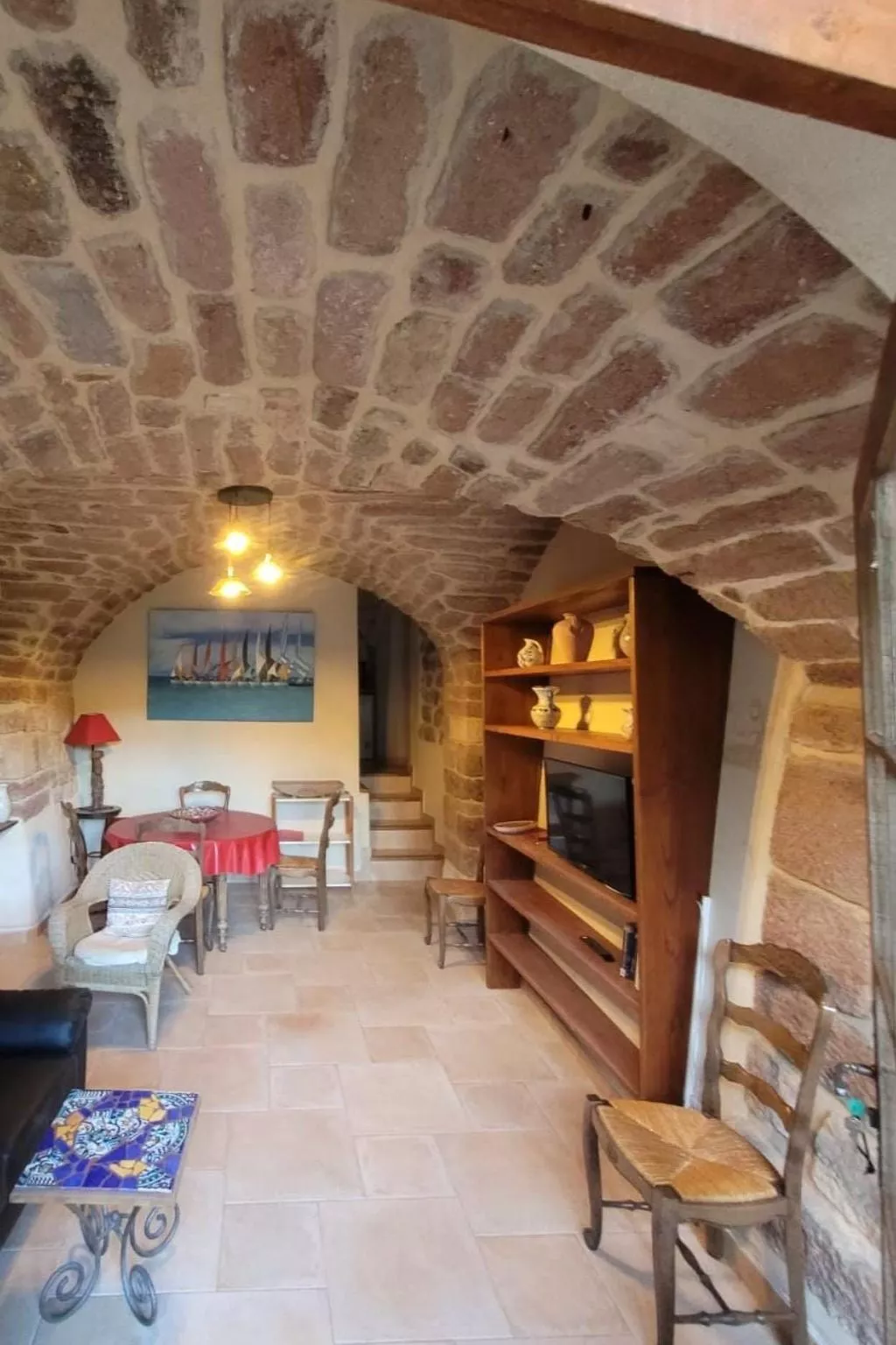 Steinhaus und Freischwimmbad, 4 Betten, 2SZ-Inside