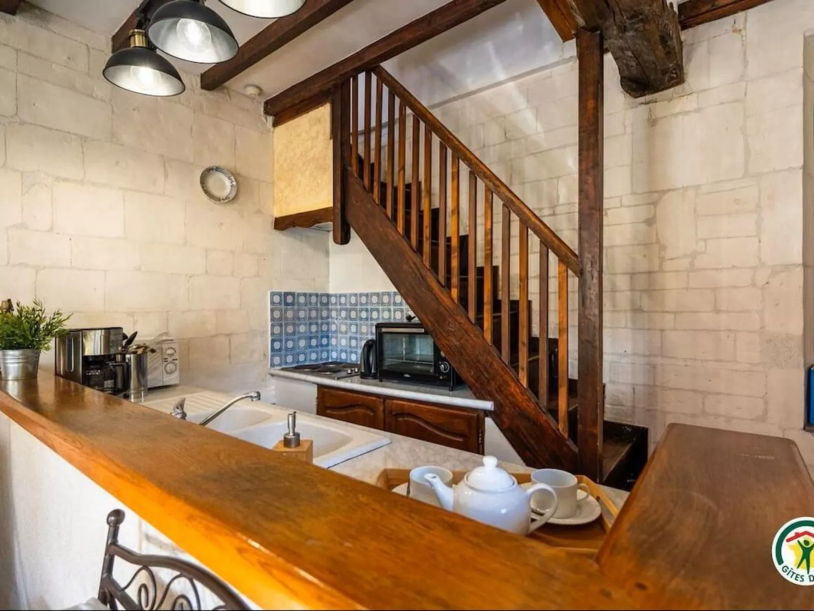 Charmante normannische Ferienwohnung Les chataigniers 2 Zimmer-Inside