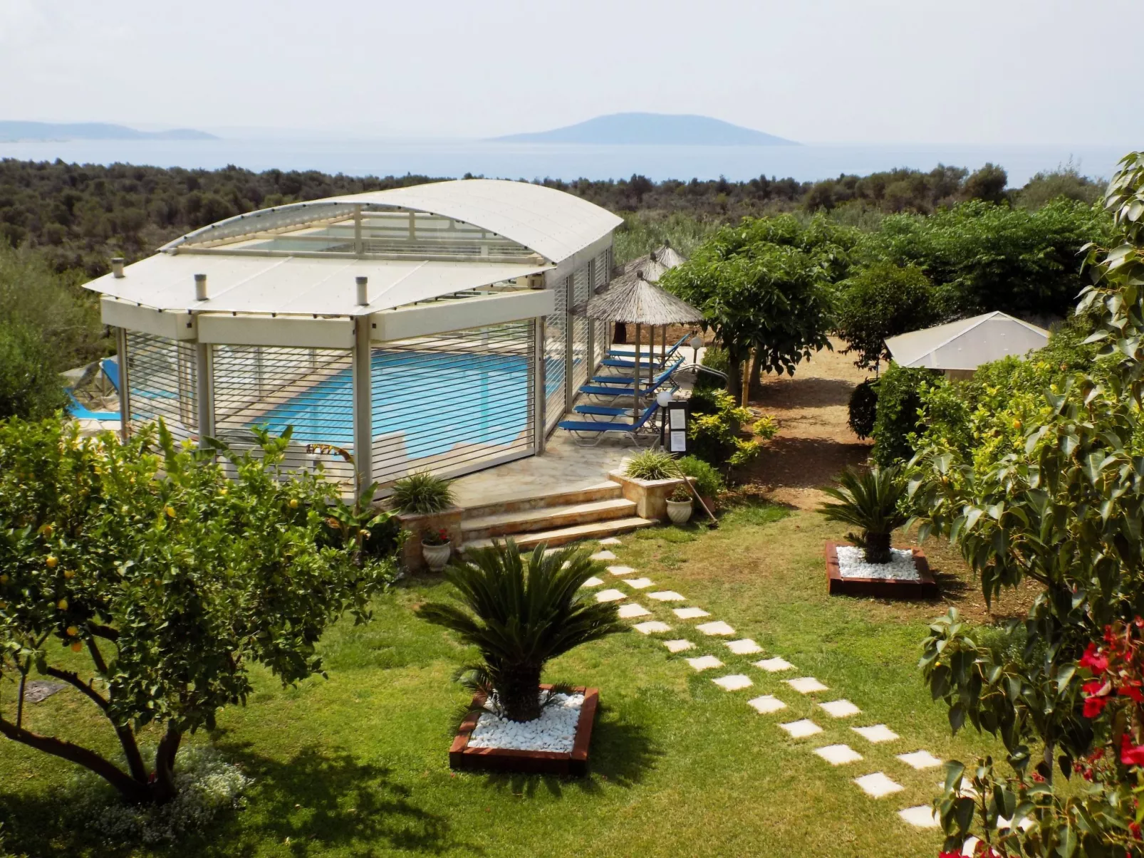 "Villa Rodon" mit privatem Pool-Dehors