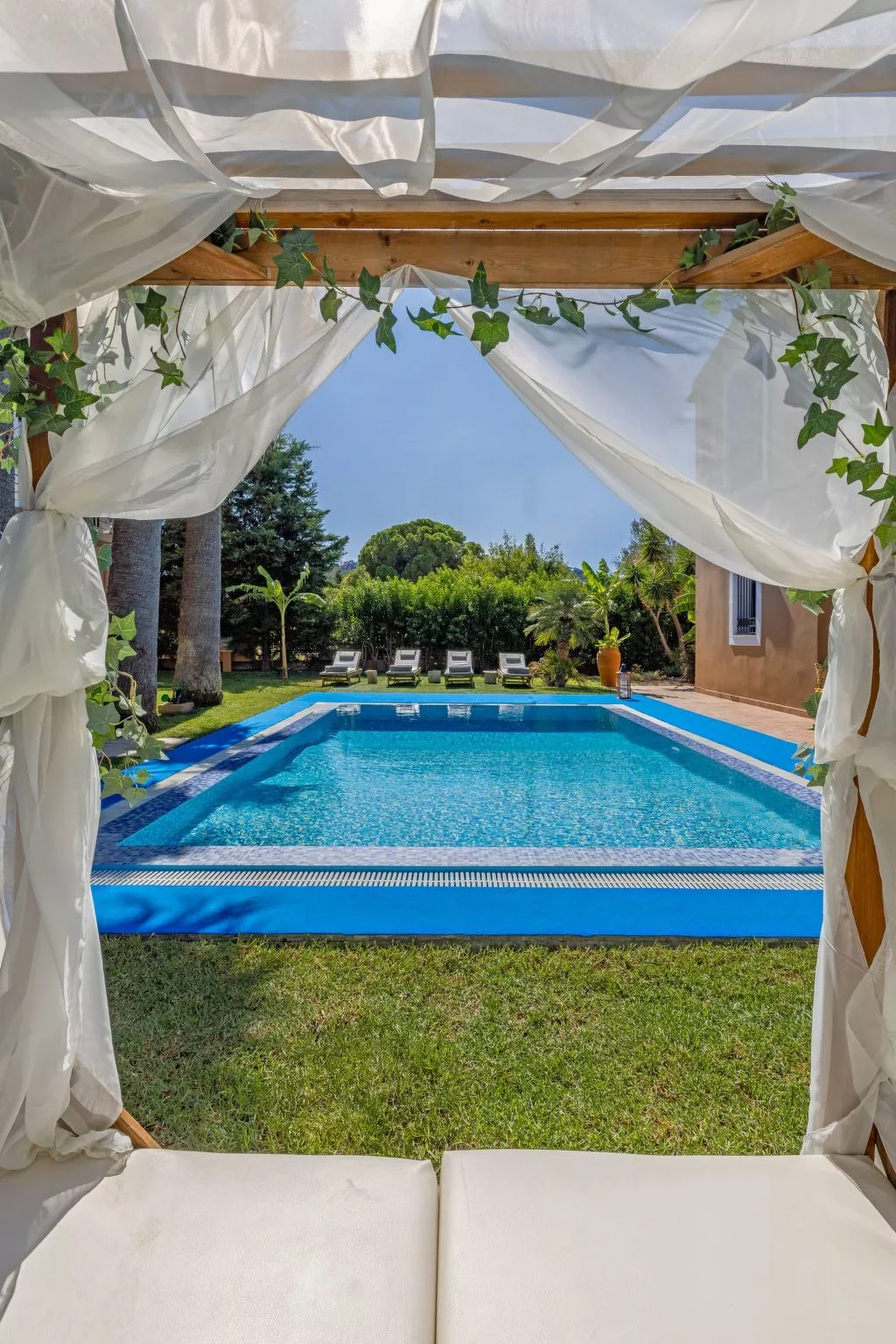 Luxusvilla Rhodos-Dehors