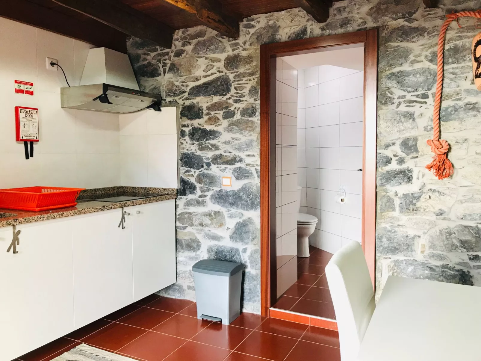 Casa Lugar da Ribeira mit Dachterrasse-Inside