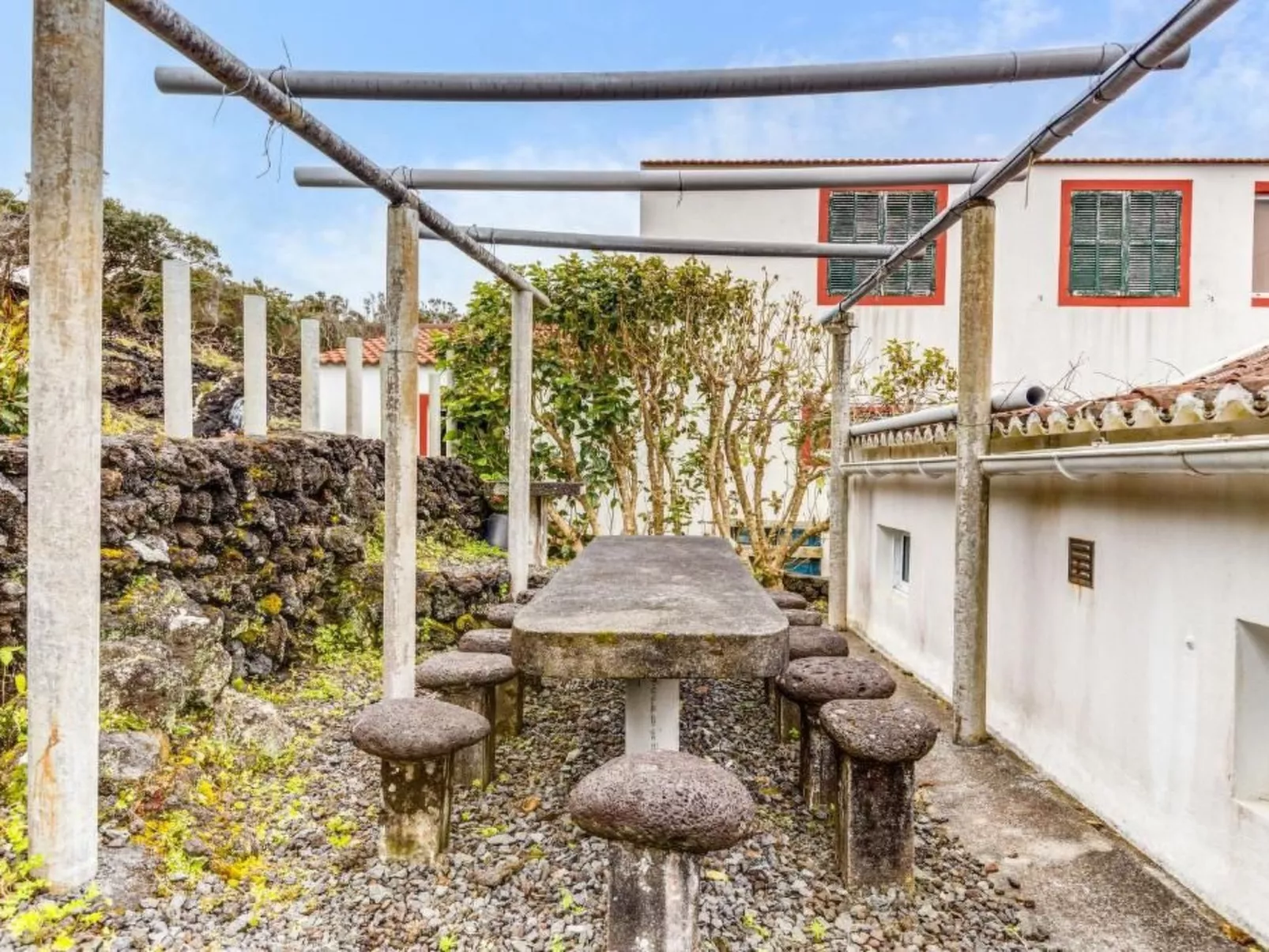 Ziegenrückzug-Draußen