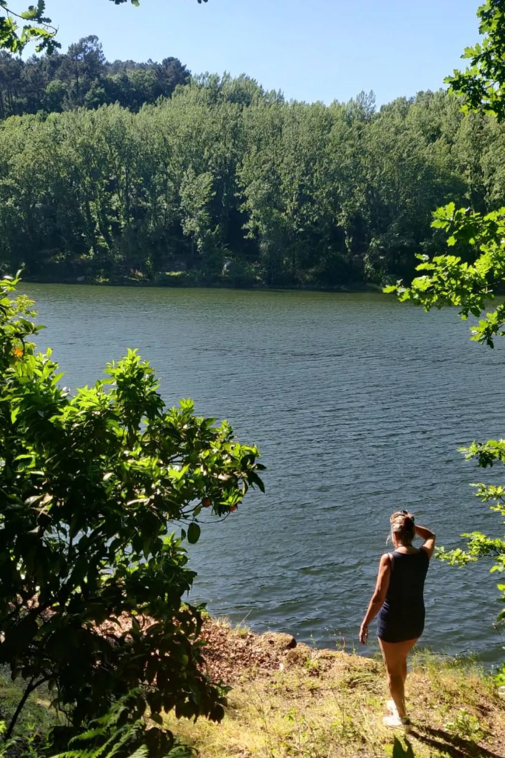 Villa "River Cottage" mit Blick auf das Wasser-Dehors