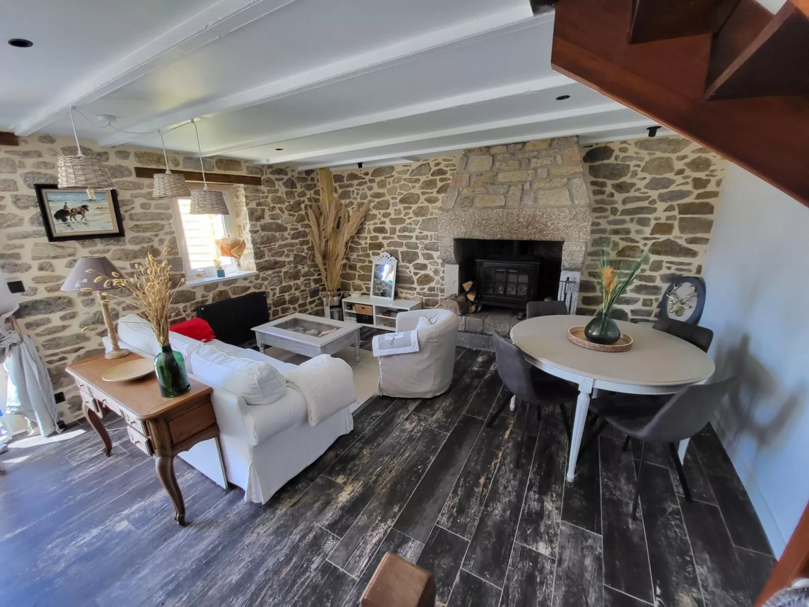 "Les Gites d'Aline"-Drinnen