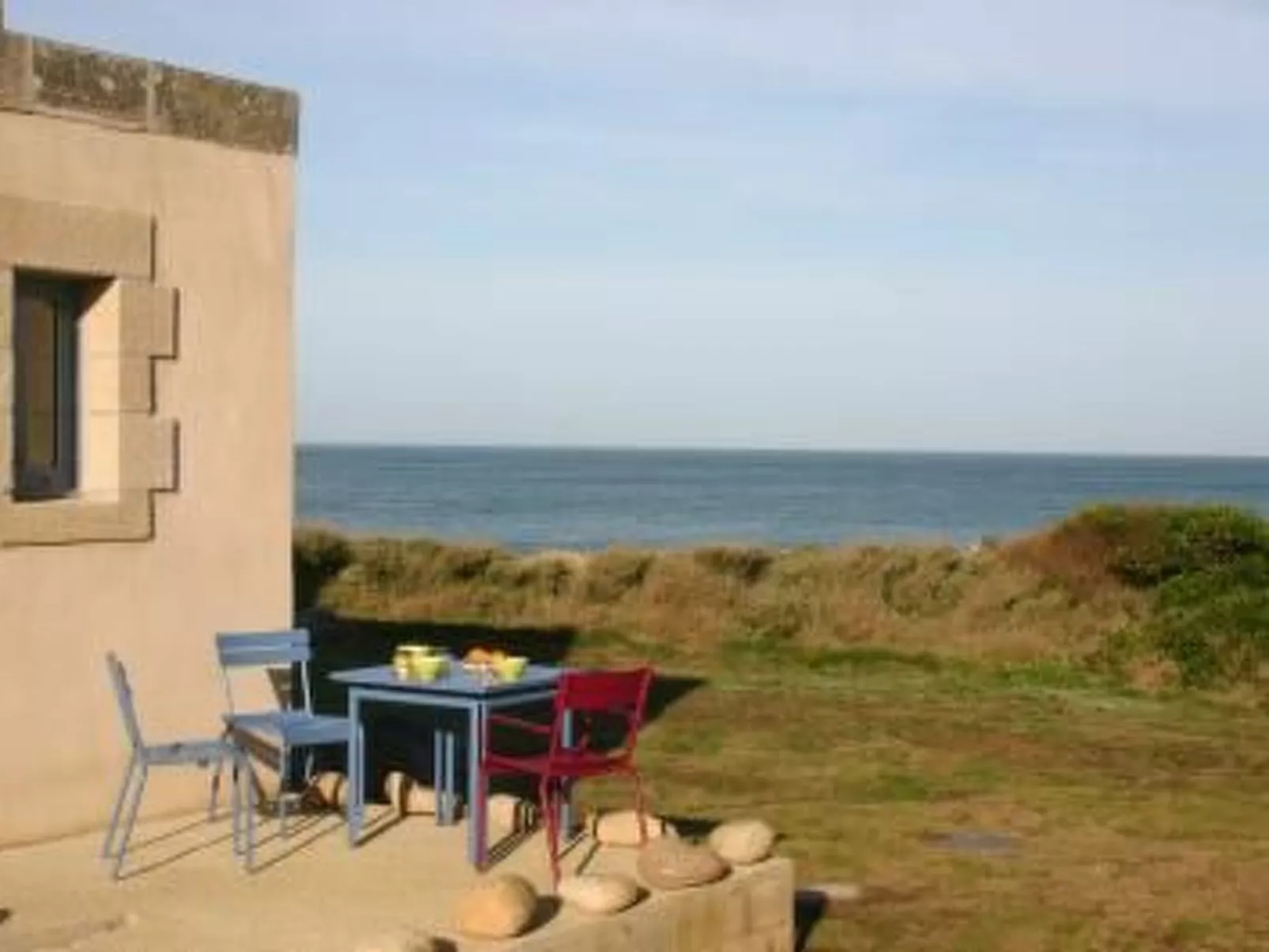 Face mer, Ferienhaus für zwei Personen-Draußen