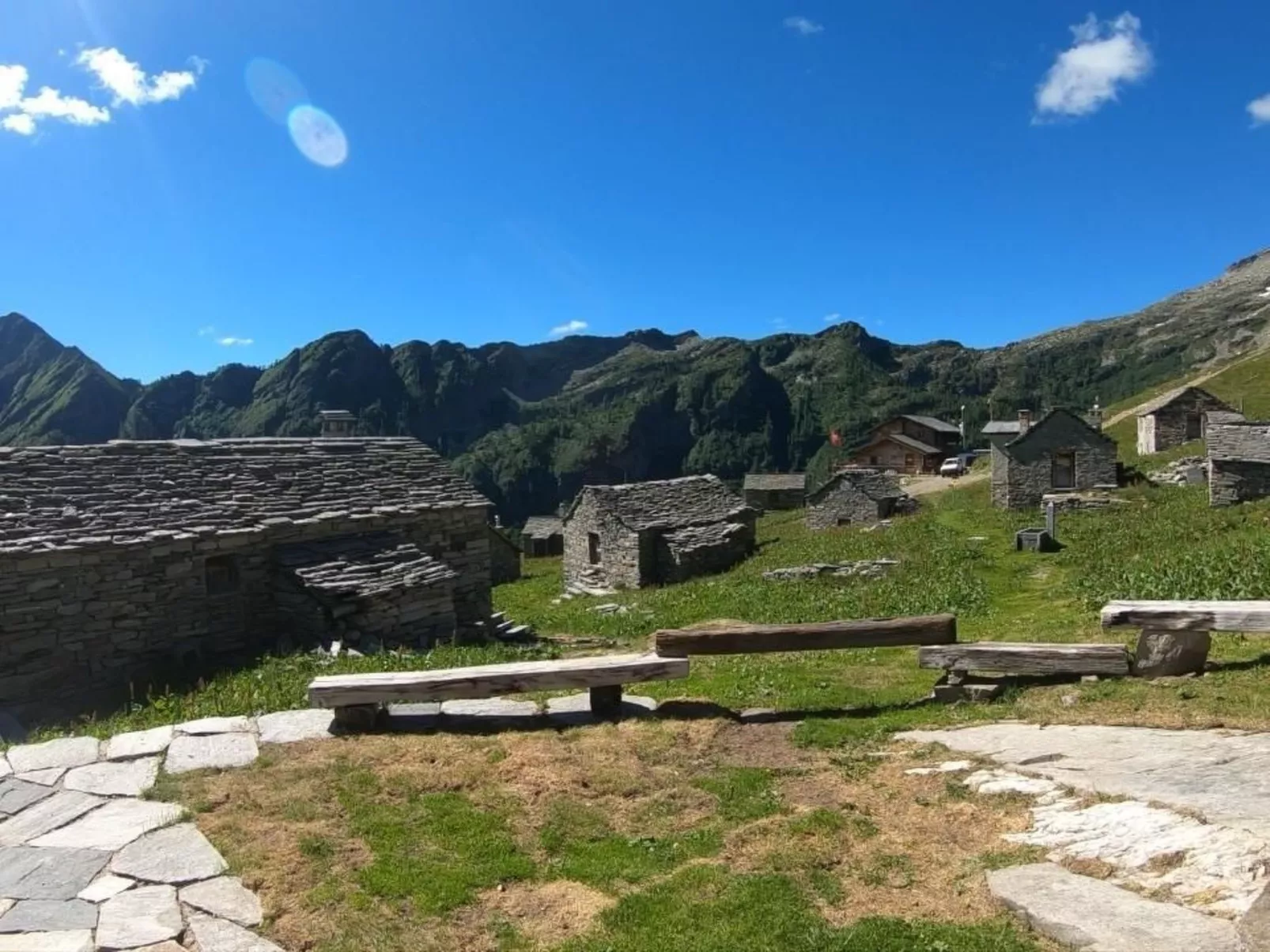 Almhütte "Casi Hütte" mit faszinierender Aussicht-Draußen