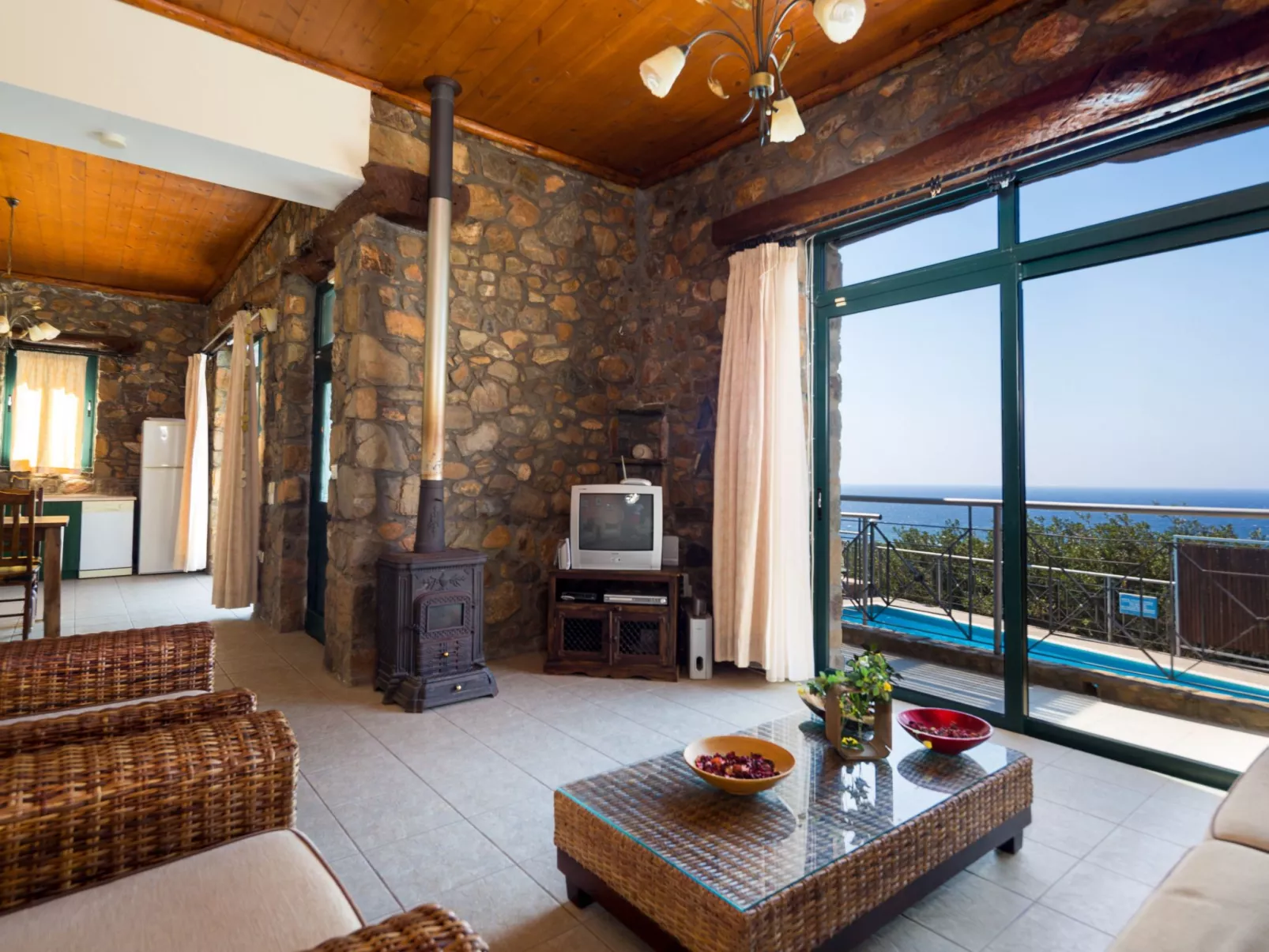 Villa mit Meerblick und privatem Pool, in der Nähe von Elafonissi-Dedans