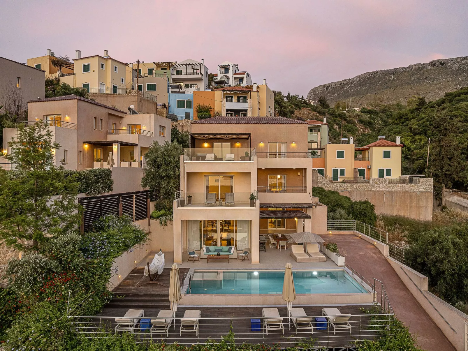 Adeste Seaview Villa III-Pool, Whirlpool, 900m zum Meer-Dedans