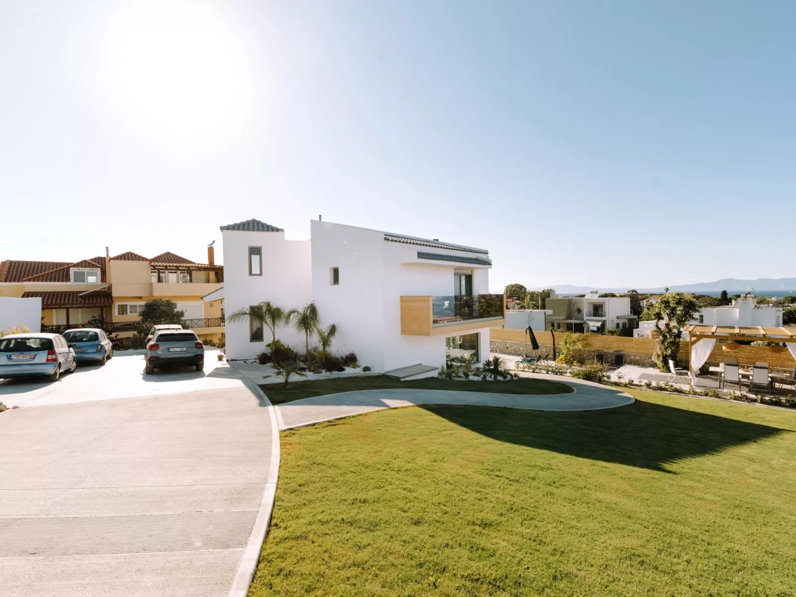 Wunderschöne Ferienvilla in Ialysos-Dehors