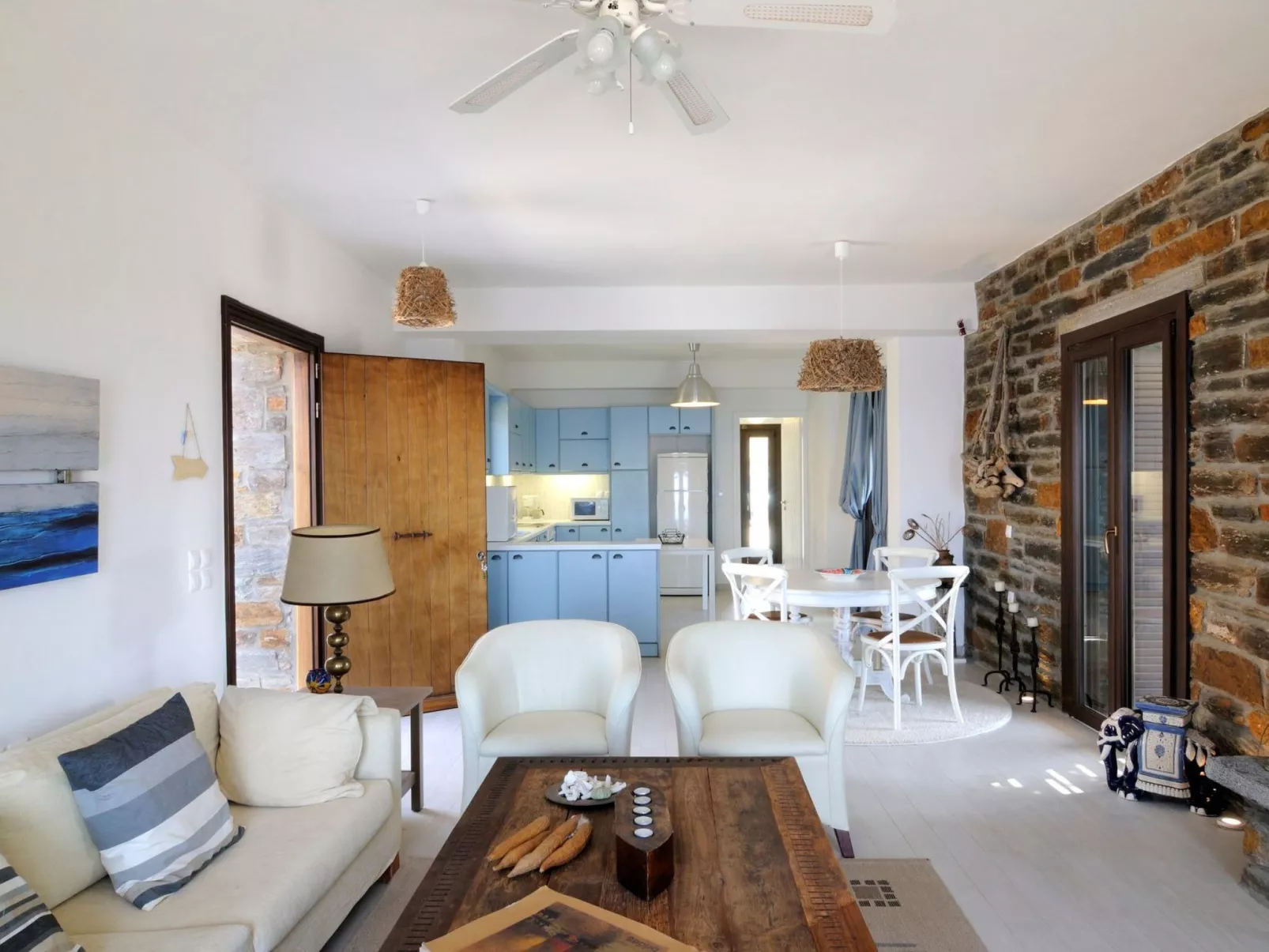 Strandhaus mit atemberaubender Aussicht-Dedans