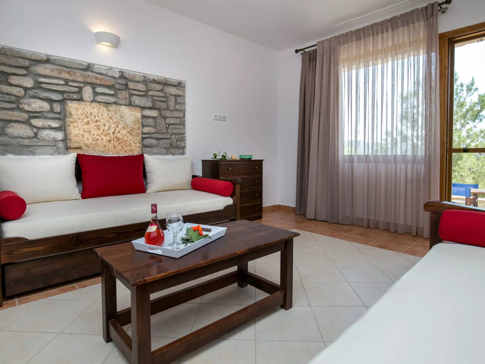 In Thasos mit Garten und Terrasse-Inside