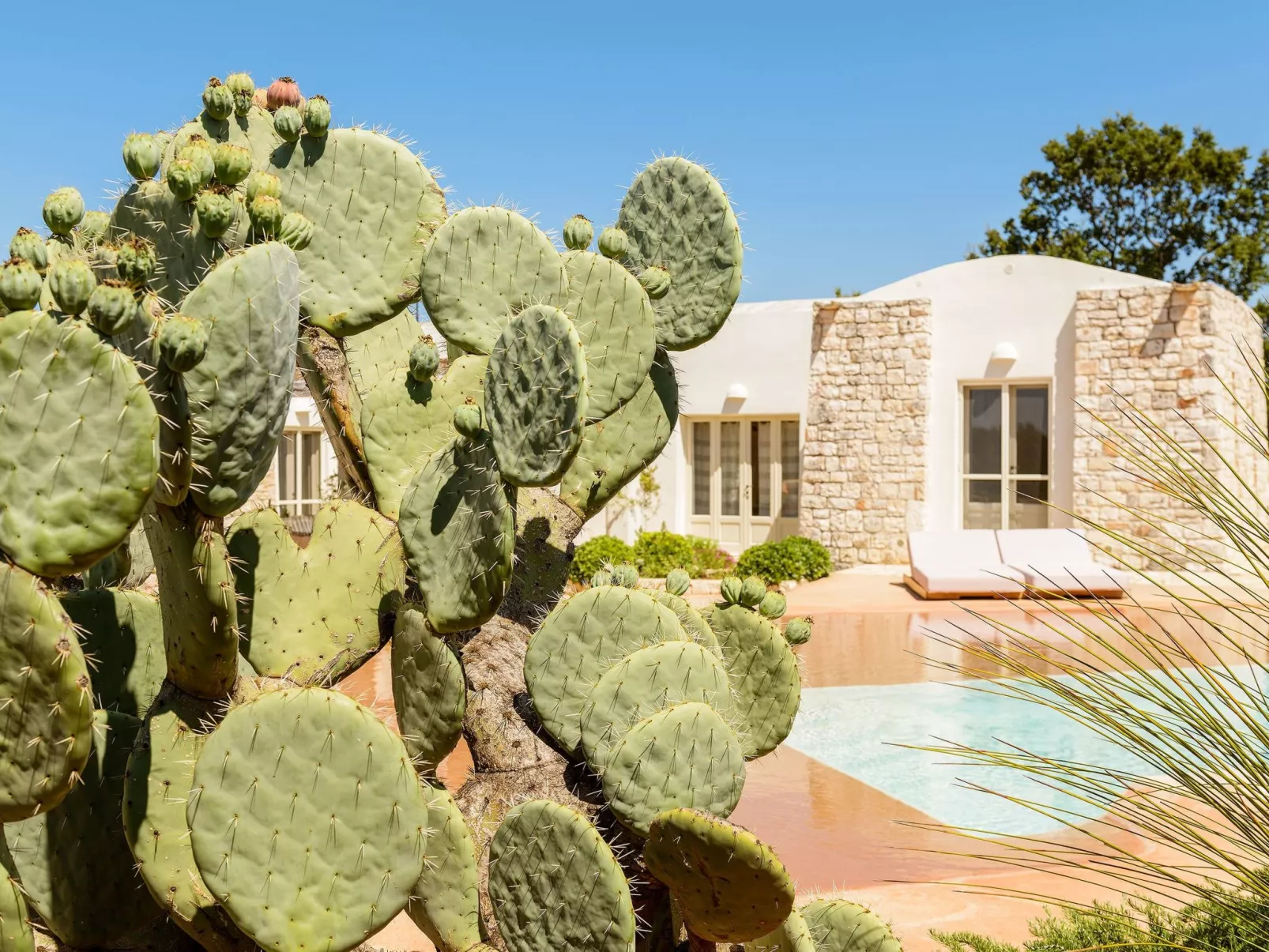 In Ostuni mit Privatem Pool-Drinnen