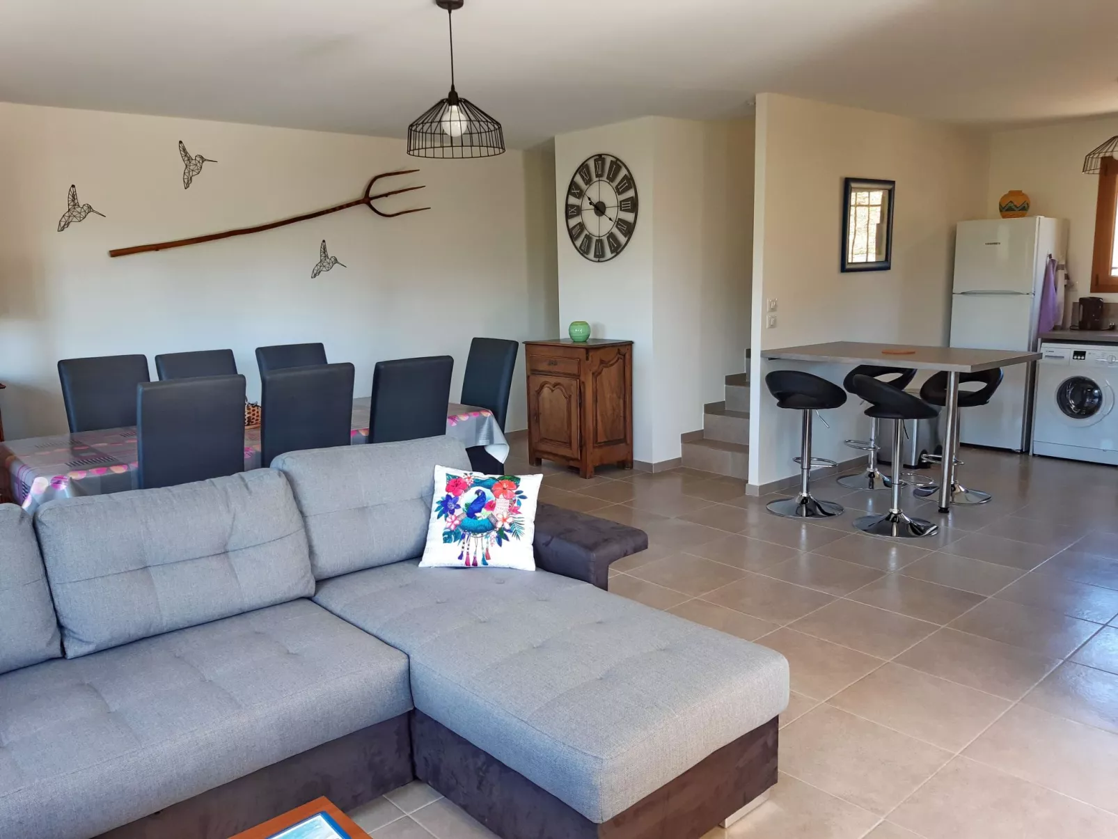 Mit Panoramablick auf den Mont Ventoux-Inside