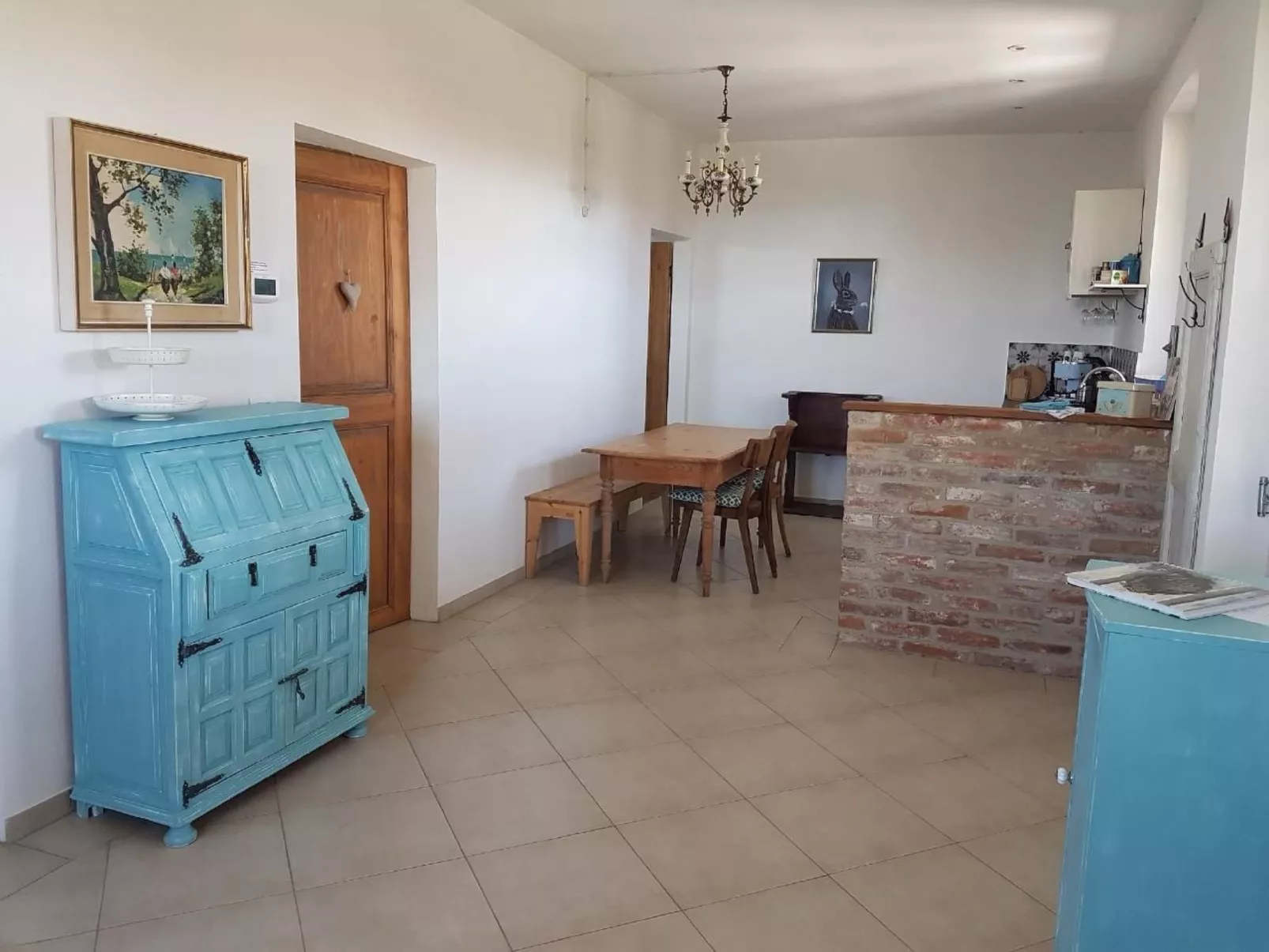 Appartement mit Bergblick-Dedans