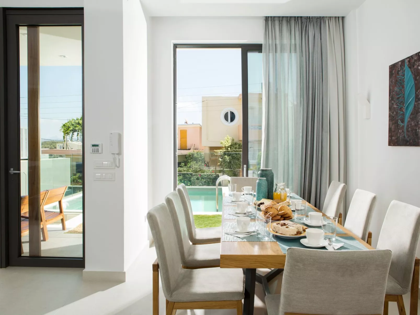 Villa in der Nähe von Chania, nur 150 Meter vom Strand entfernt-Dehors