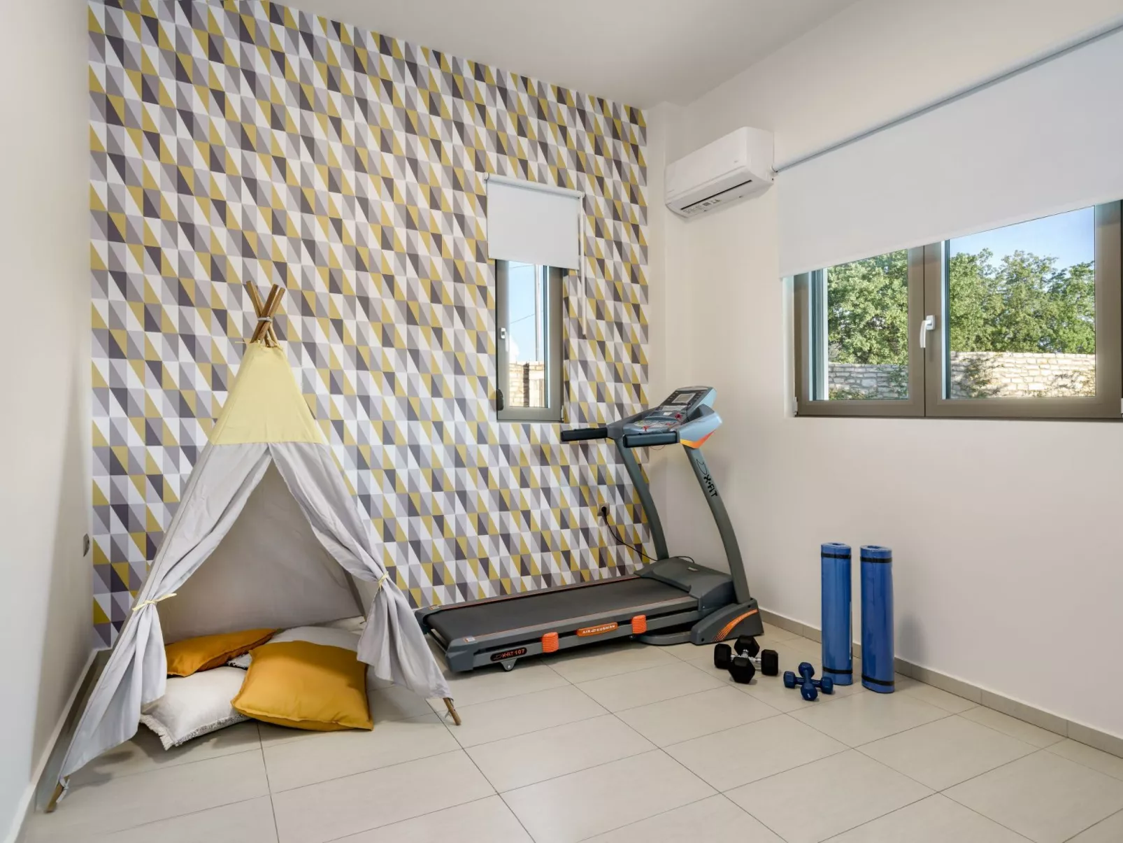 Ferienvilla "Oak Luxury" mit eigenem Pool-Drinnen