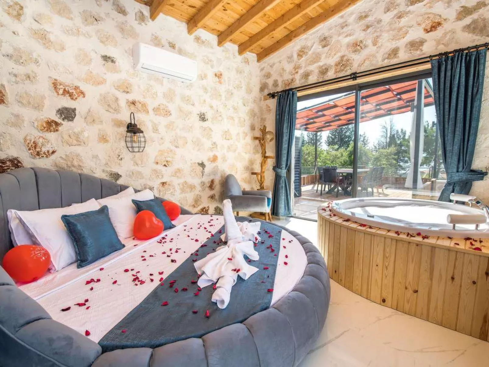 Natursteinvilla-Dedans