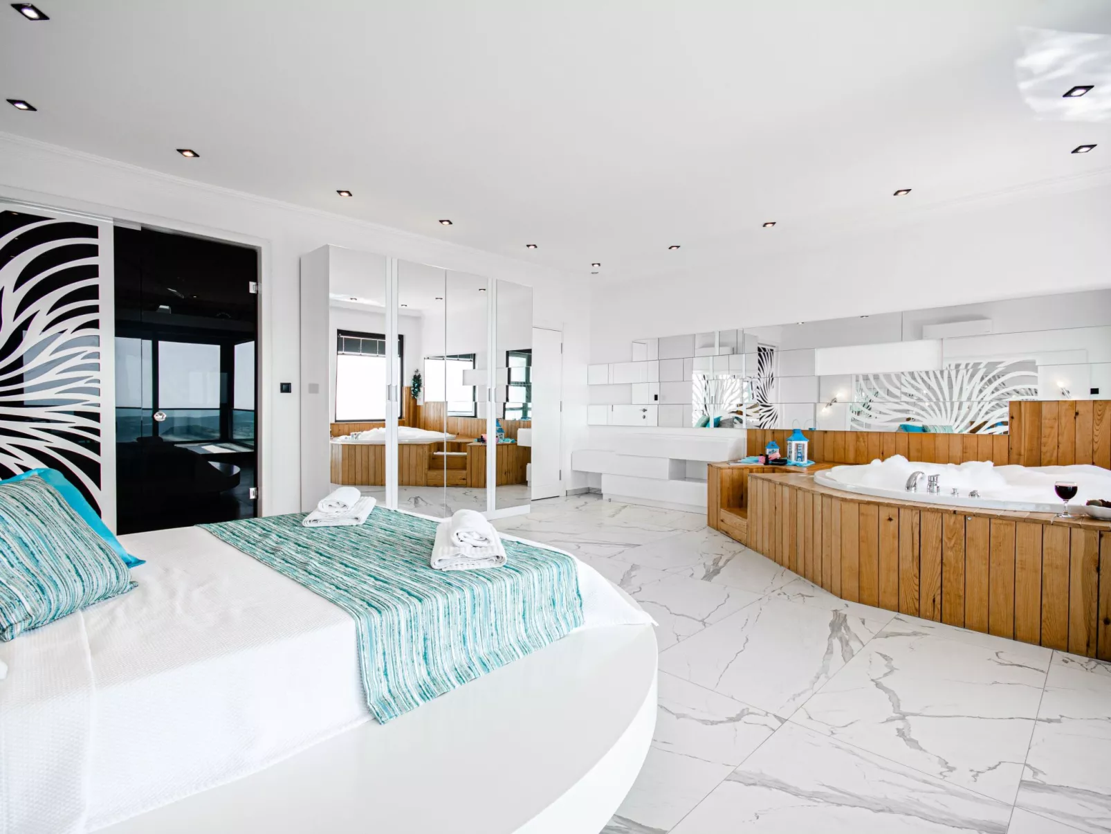 Moderne Villa-Inside