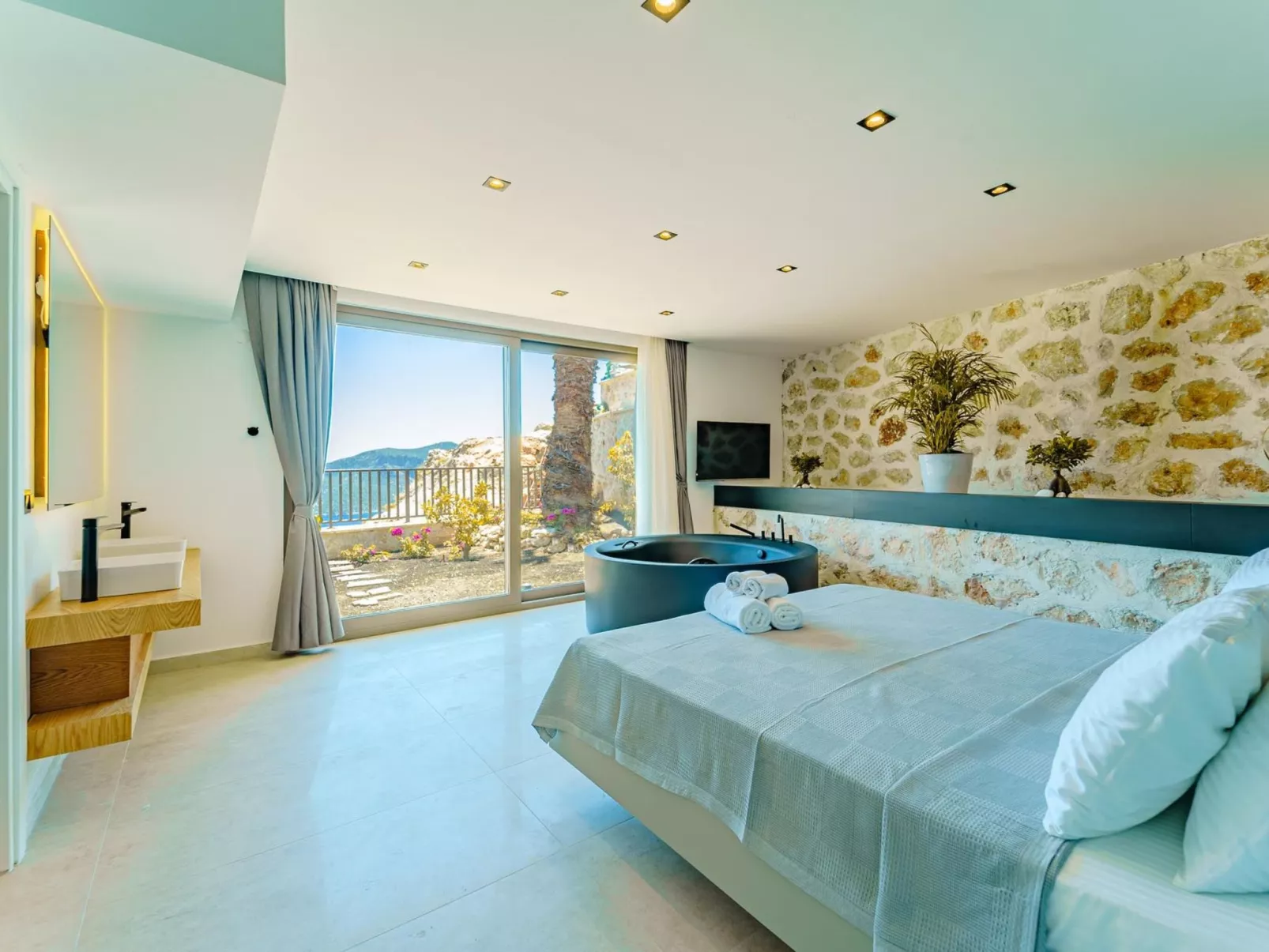 Moderne Luxusvilla für bis zu 12 Personen-Inside