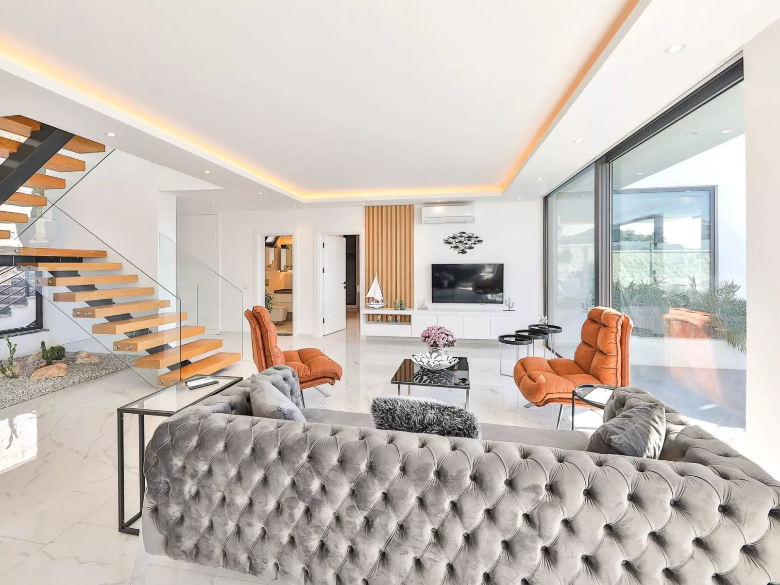 Moderne Luxusvilla für 6 Personen in Kalkan-Inside