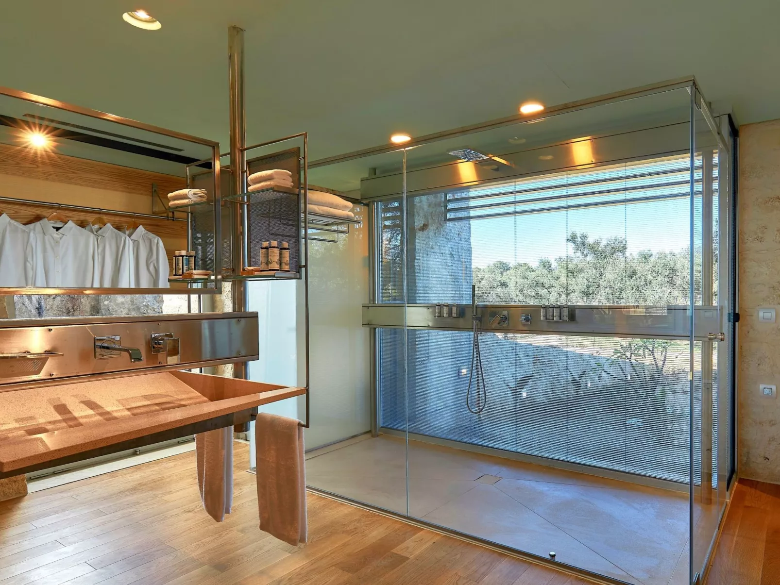 New Olives and Thyme, Meerblick mit 2 beheizten Pools-Dedans