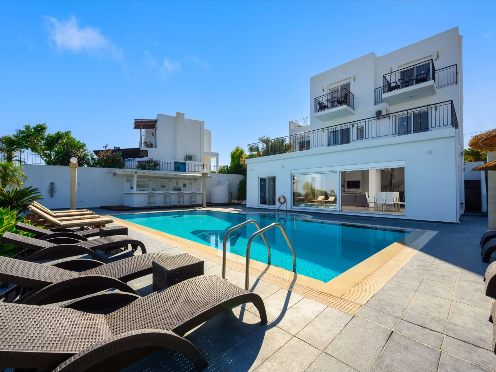 Charmante Diamond Villa in der Nähe von Gennadi Strand-Dehors