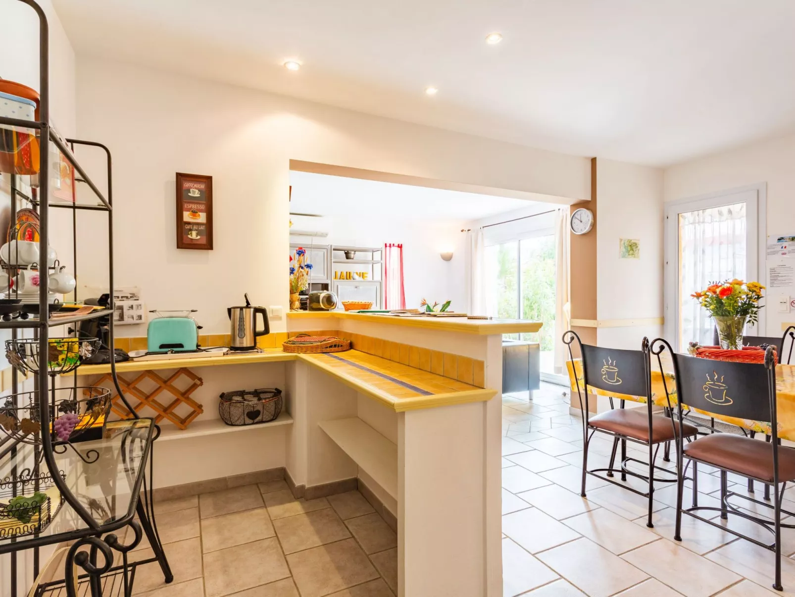 Die Gîtes de Bel-Air im Luberon in der Provence-Drinnen