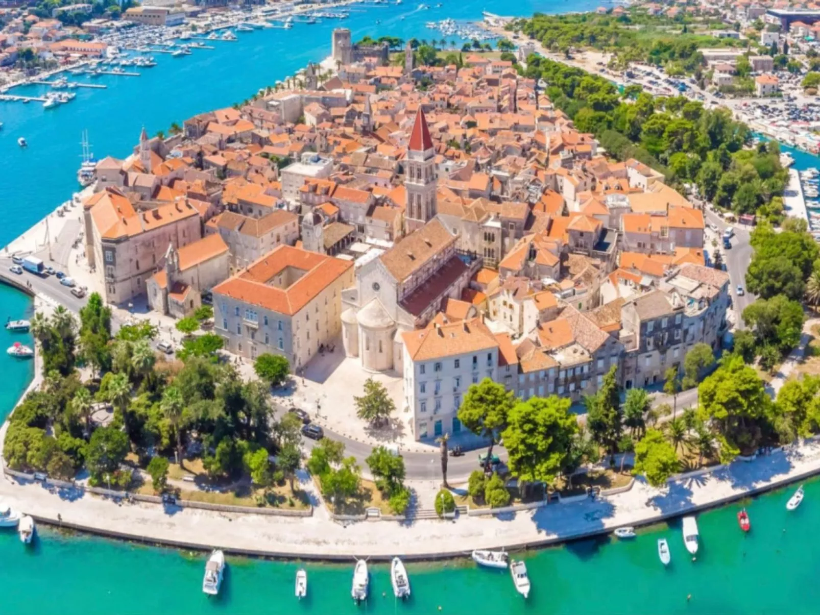 Trogir Yellow House A2-Draußen