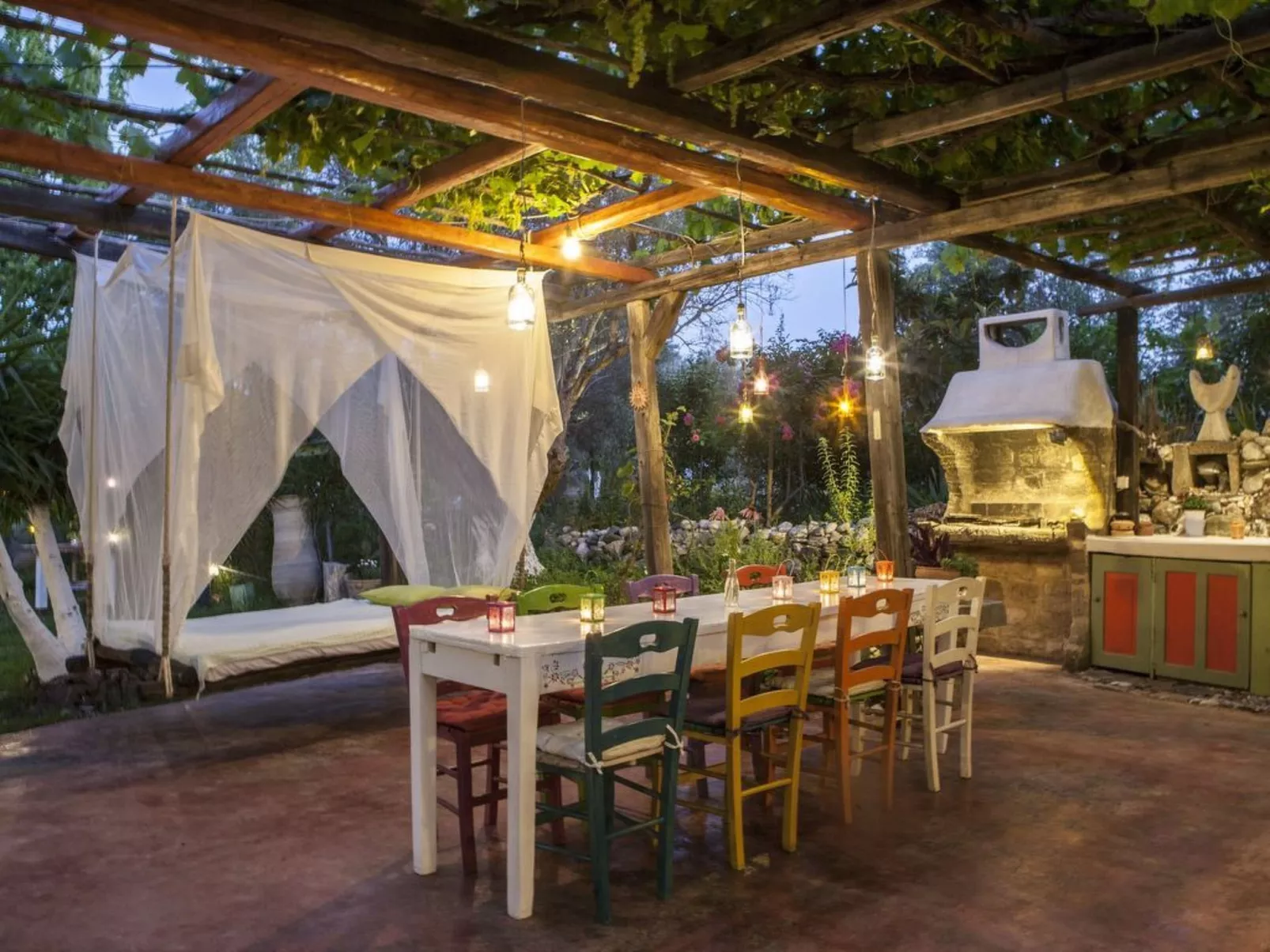 Hütte mit eigenem Garten und Grill-Dehors