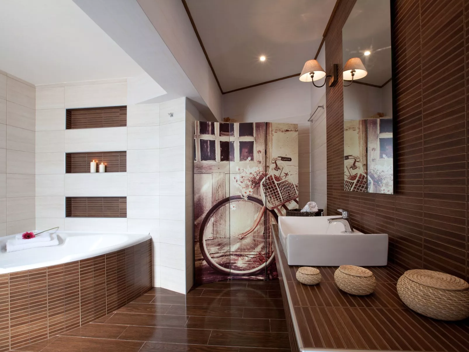 Herrliche Villa mit schönem Pool, Terrasse und Meerblick-Drinnen