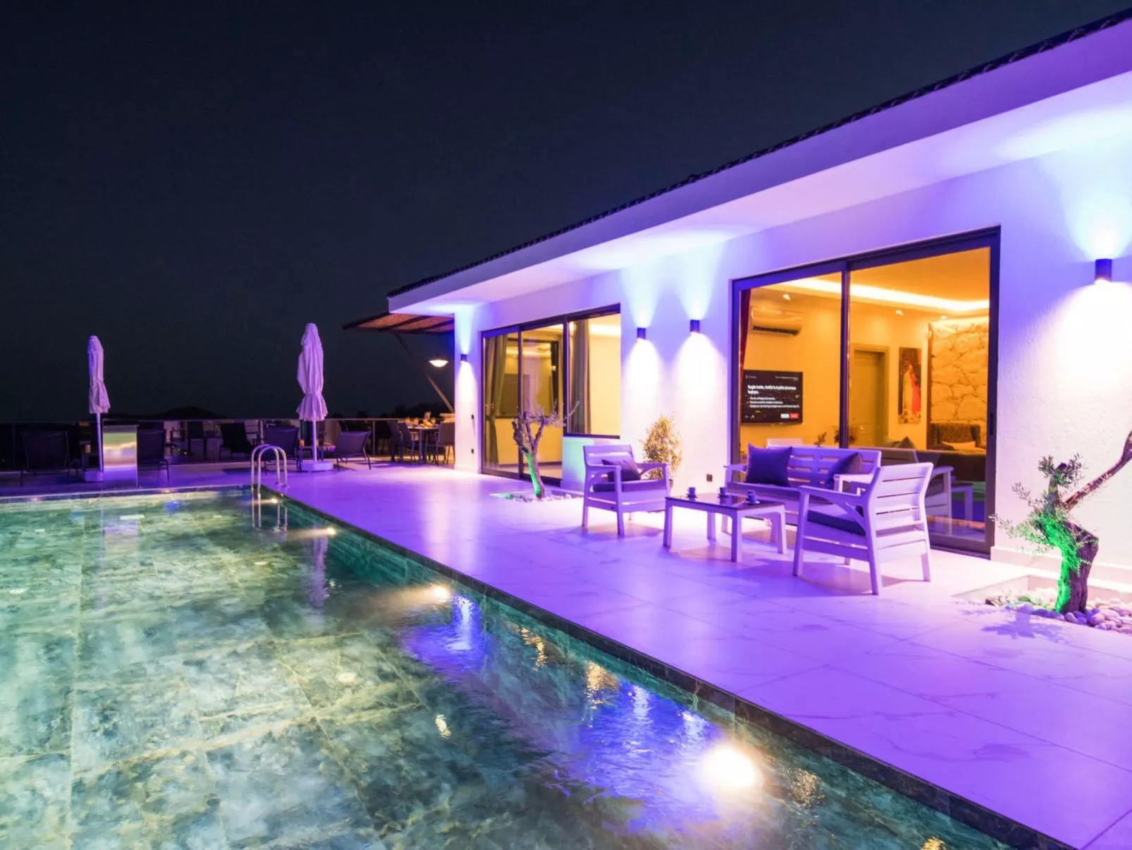 Villa Niro in Kalkan Incebel-Dedans