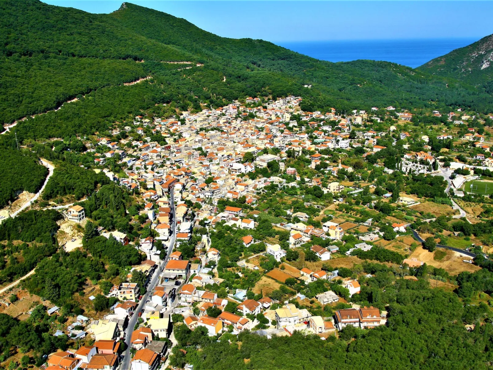 Charmantes Steinhaus in Agios Matheos-Dedans