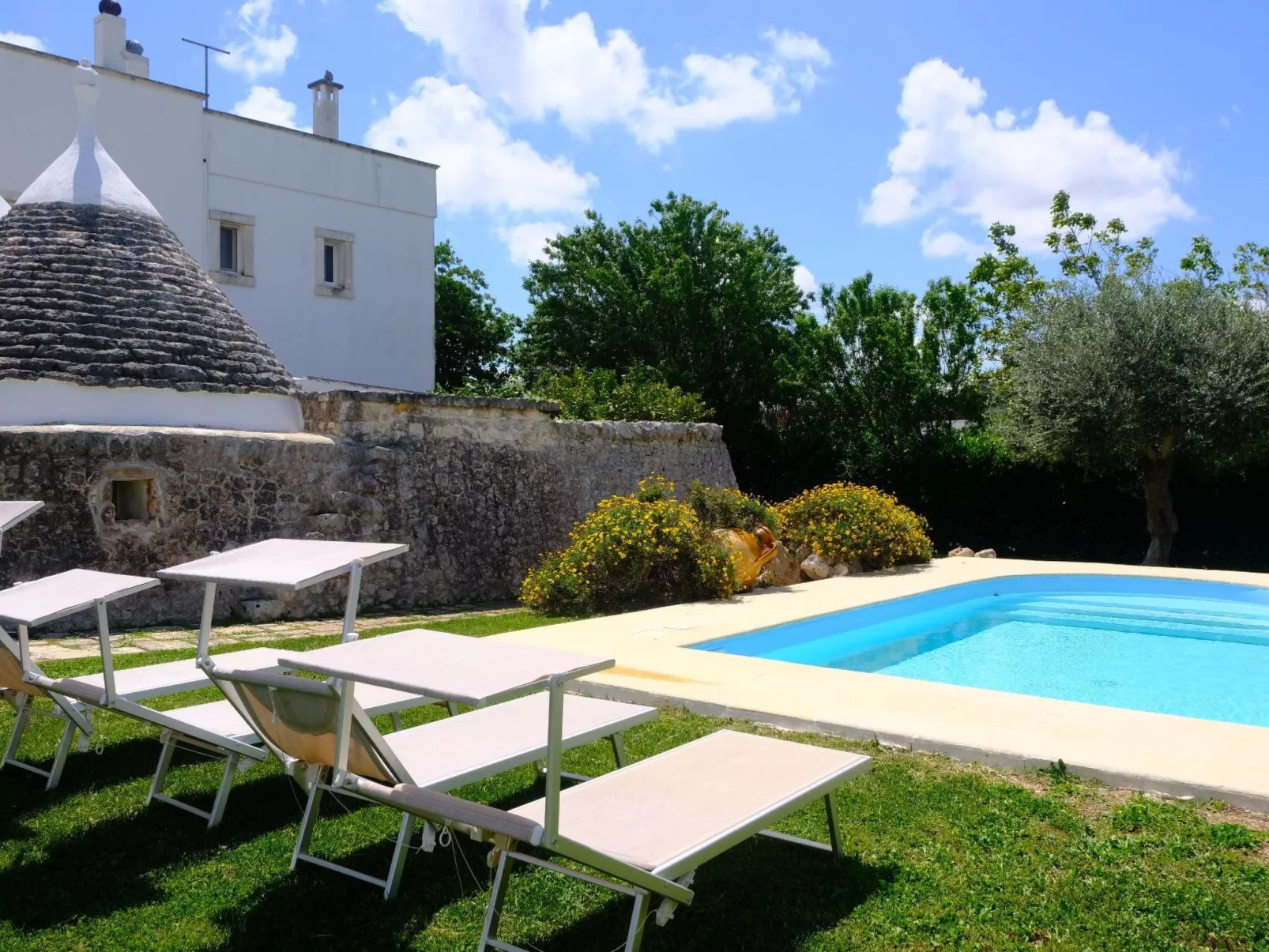 Trullo auf dem Lande in Ostuni mit privatem Pool-Inside