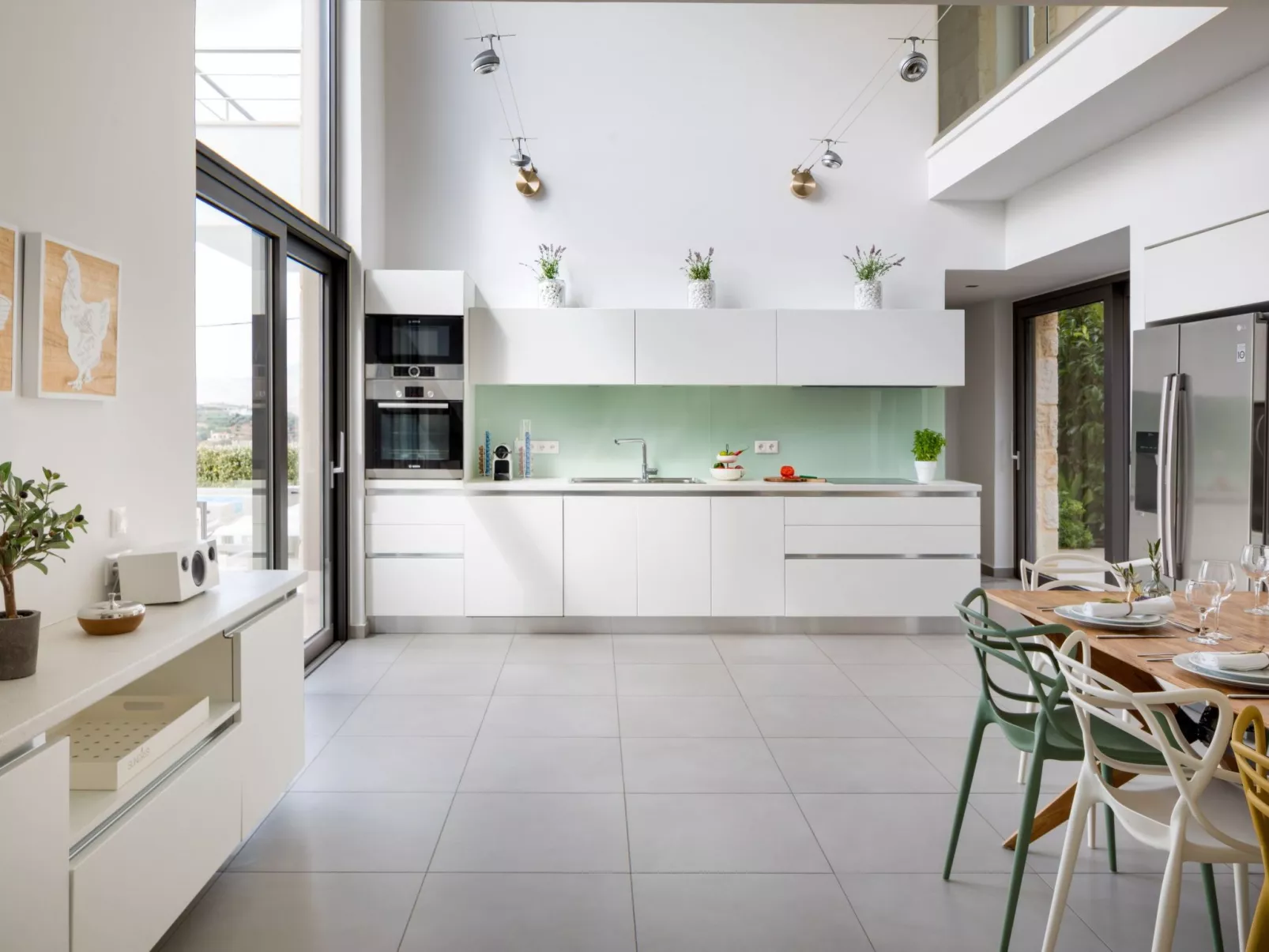 Luxusvilla in Almyrida mit wunderschönem Blick-Inside