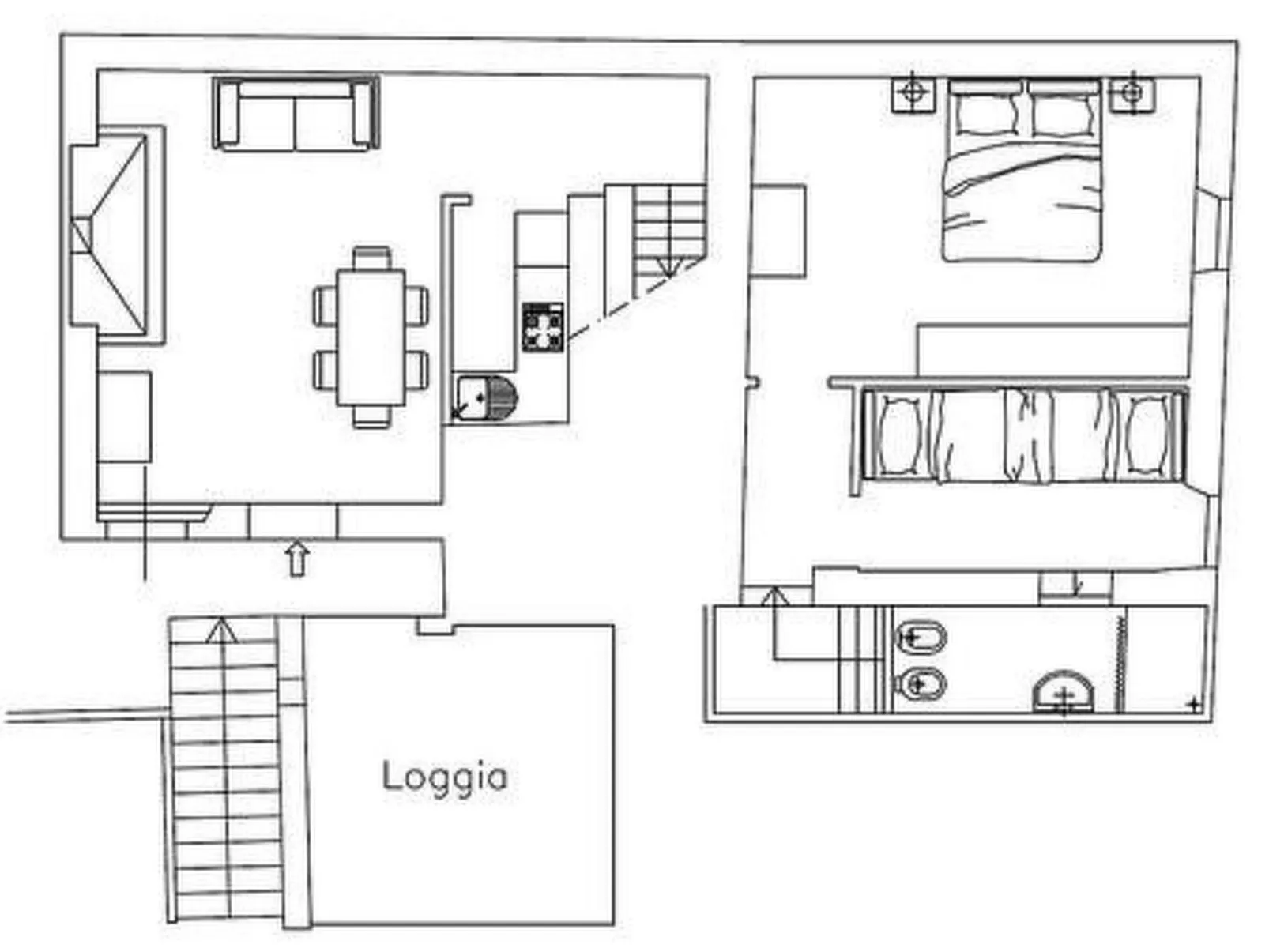 Santinovo torrino' Wohnung-Inside