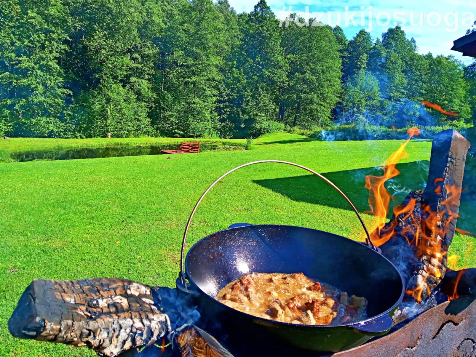 Charmante Waldvilla Dzukijos Uoga am See-Image-tags.info