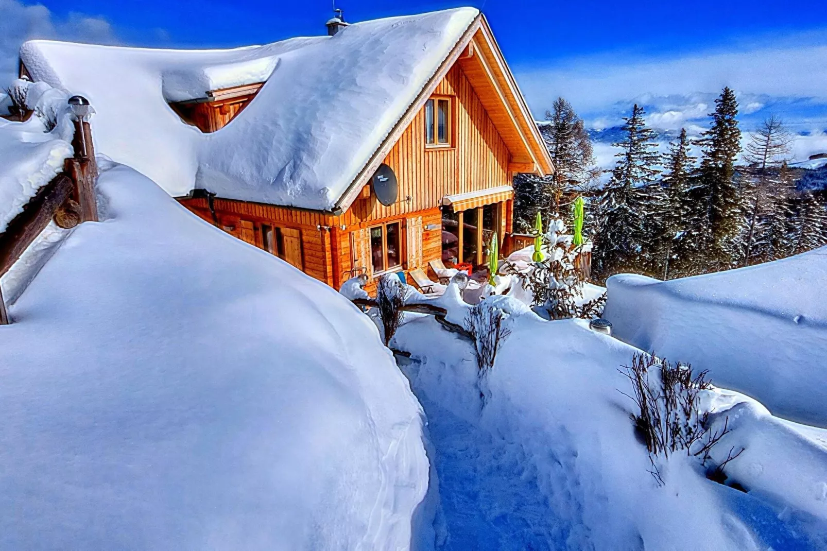 Chalet Die Berghex'n-Exterior winter