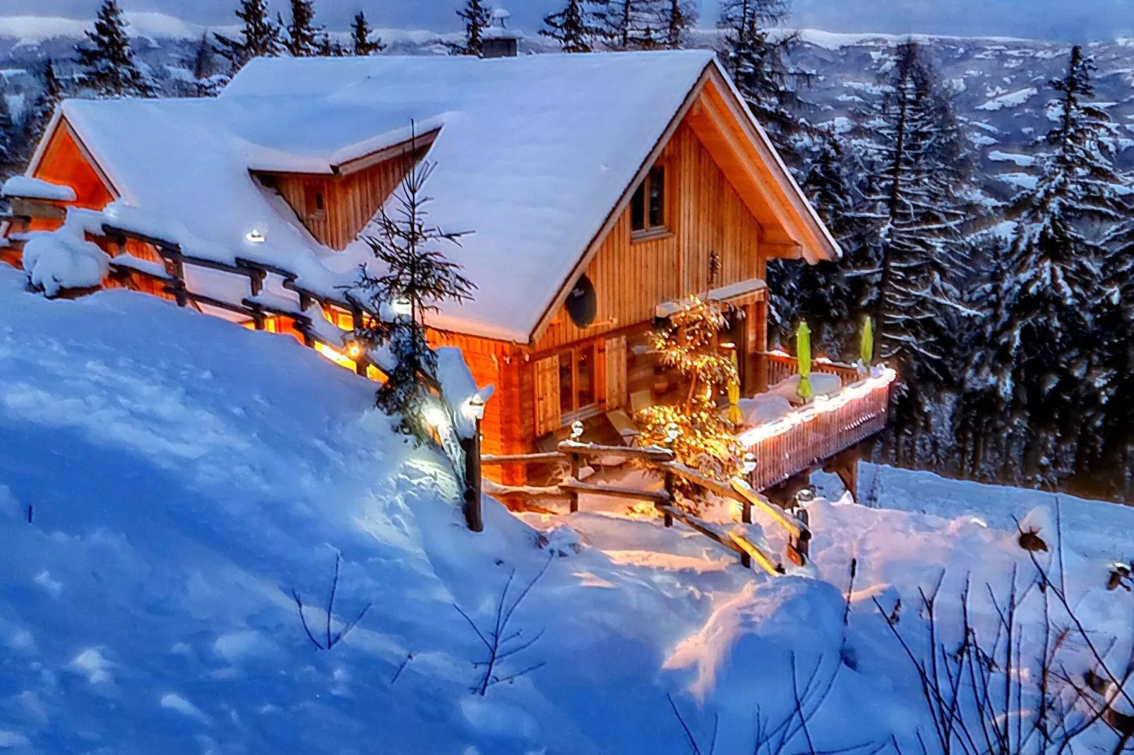 Chalet Die Berghex'n-Exterior winter