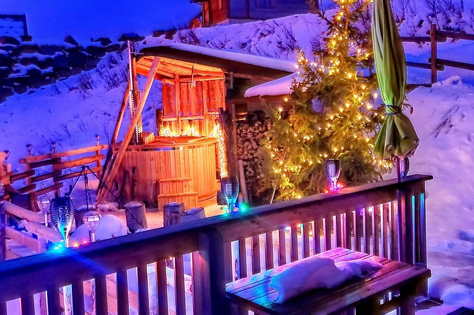Chalet Die Berghex'n-Terrace balcony